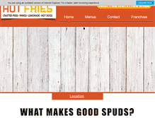 Tablet Screenshot of hotfriesusa.com